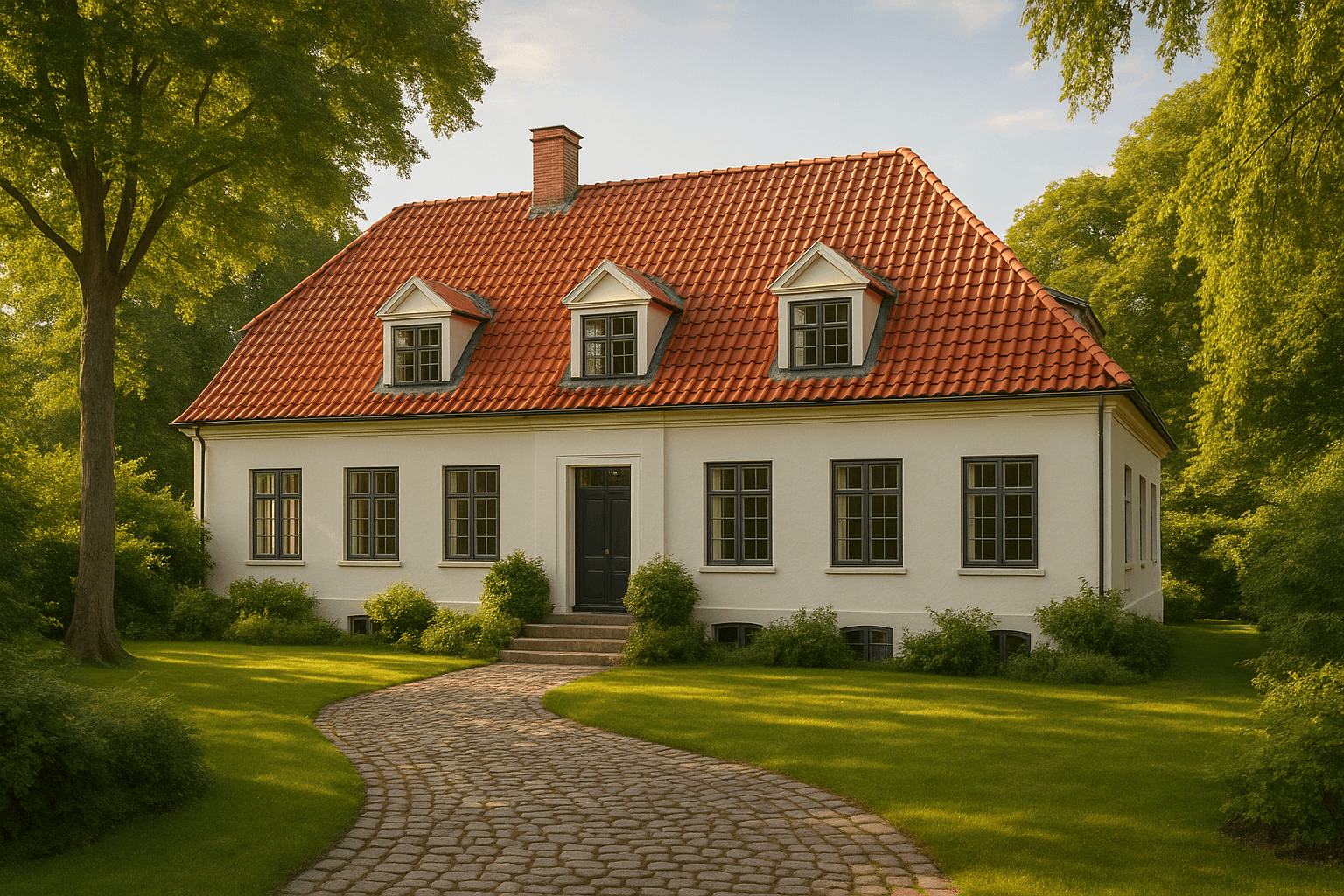 Nyt tegltag på villa — et af vores 500+ projekter