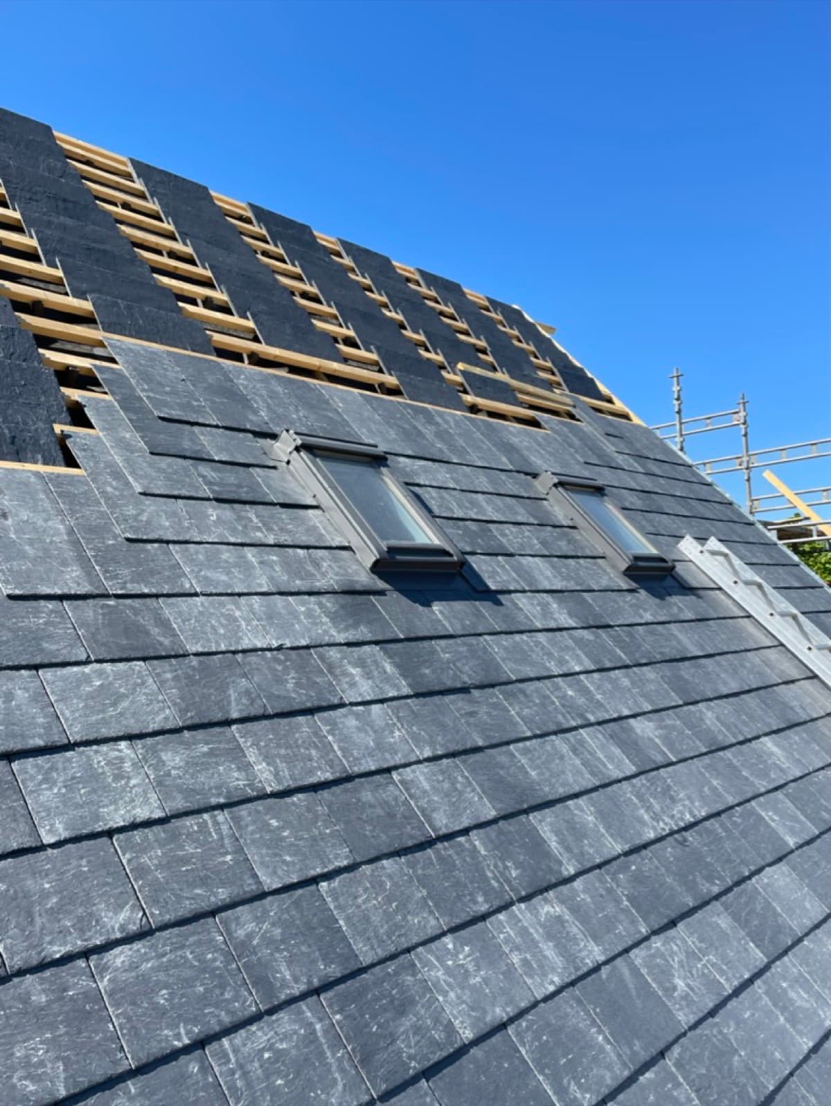 Skifertag med Velux i Søborg
